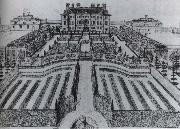 The House and garden at Stowe,as they were before Lord Cobham-s alterations of the 1720s